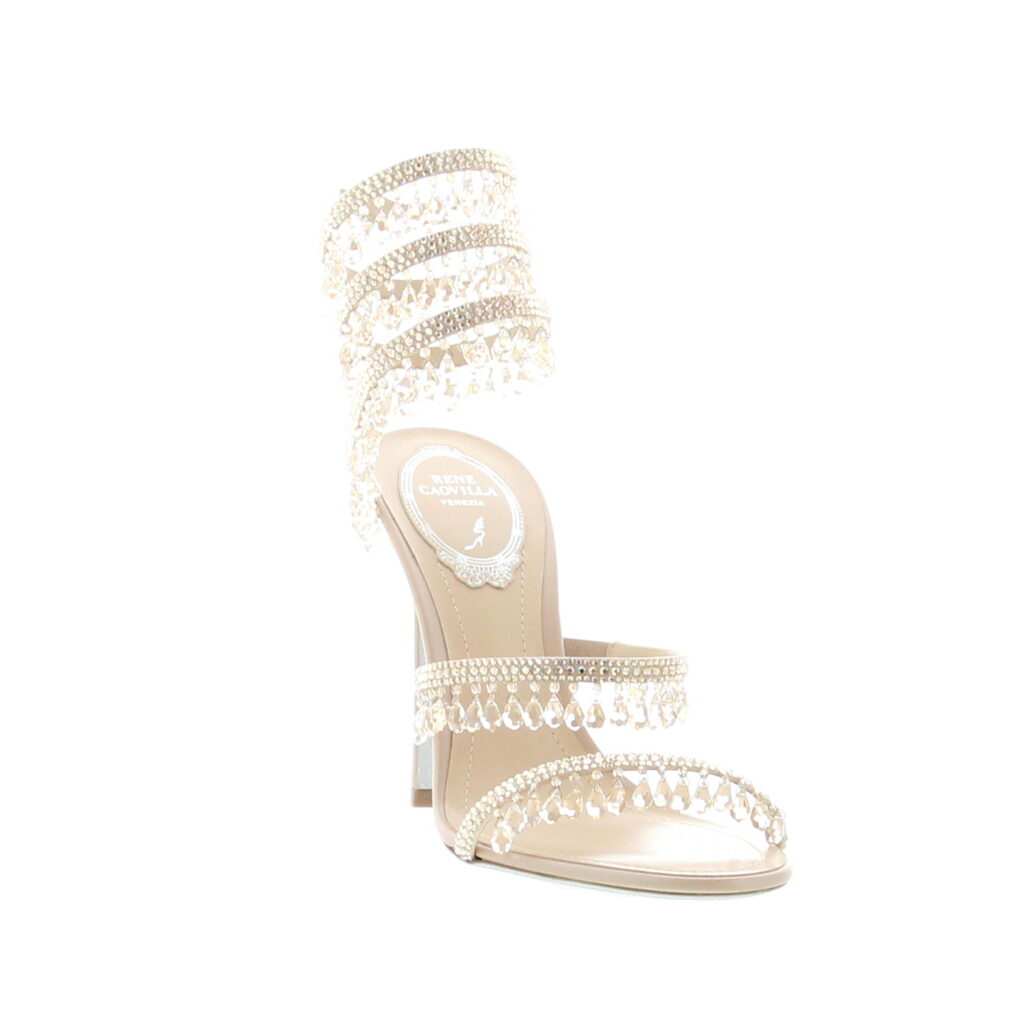 Rene Caovilla - Chandelier Sandal - Beige